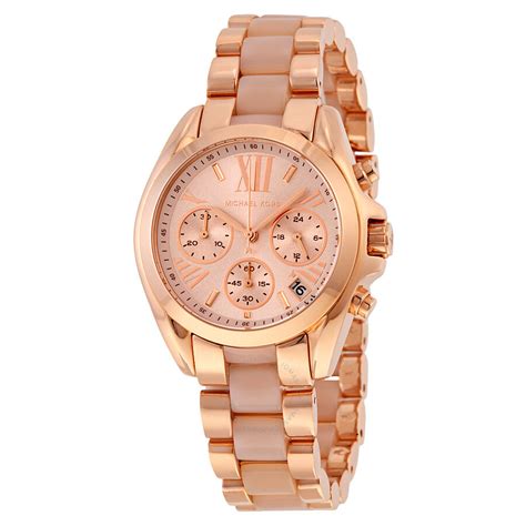 cheap rose gold michael kors watch|rose gold smart watch ladies.